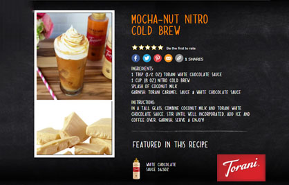 Mocha-Nut Nitro Cold Brew