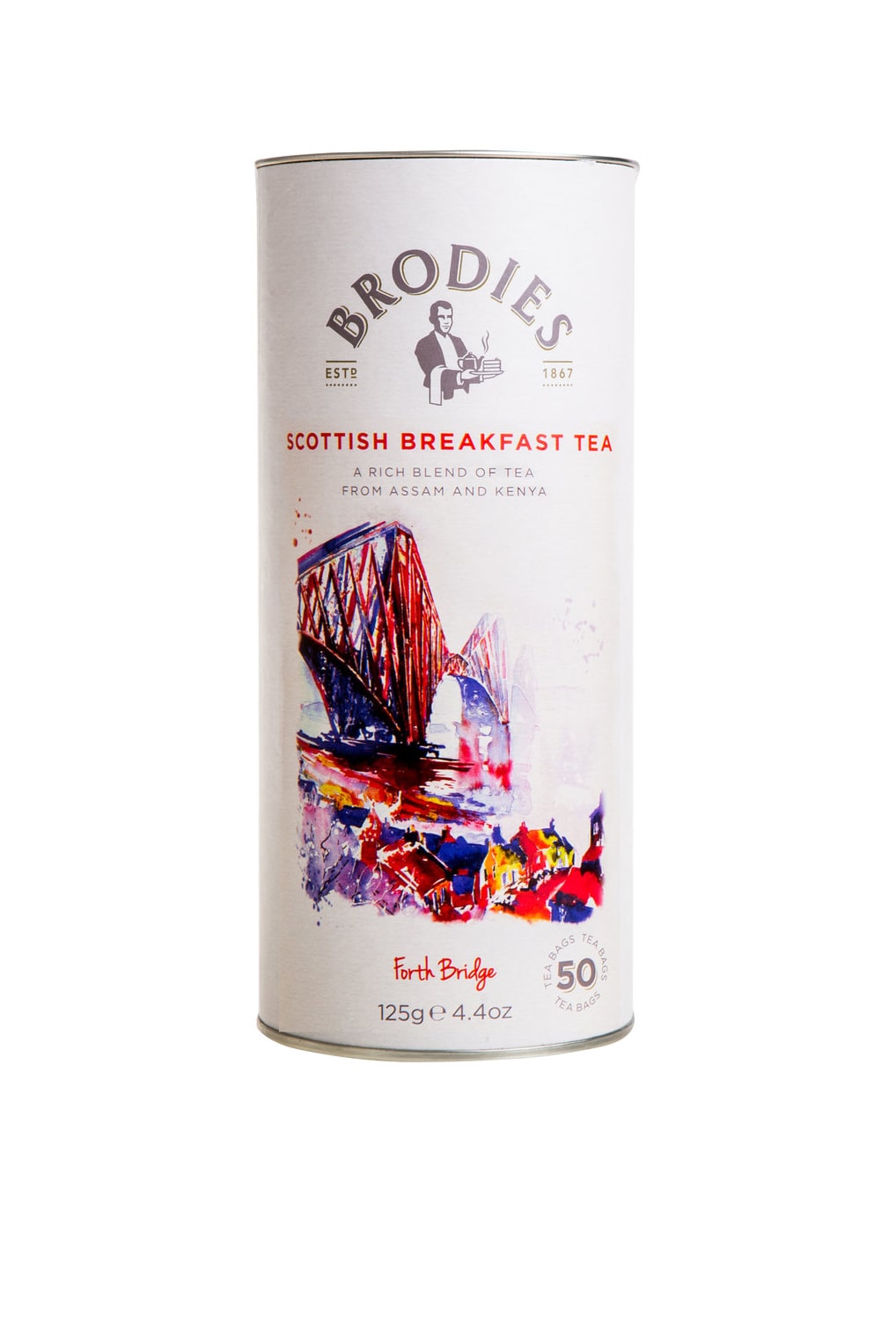 BRODIES - Scottish Breakfast Tea Gift Drum