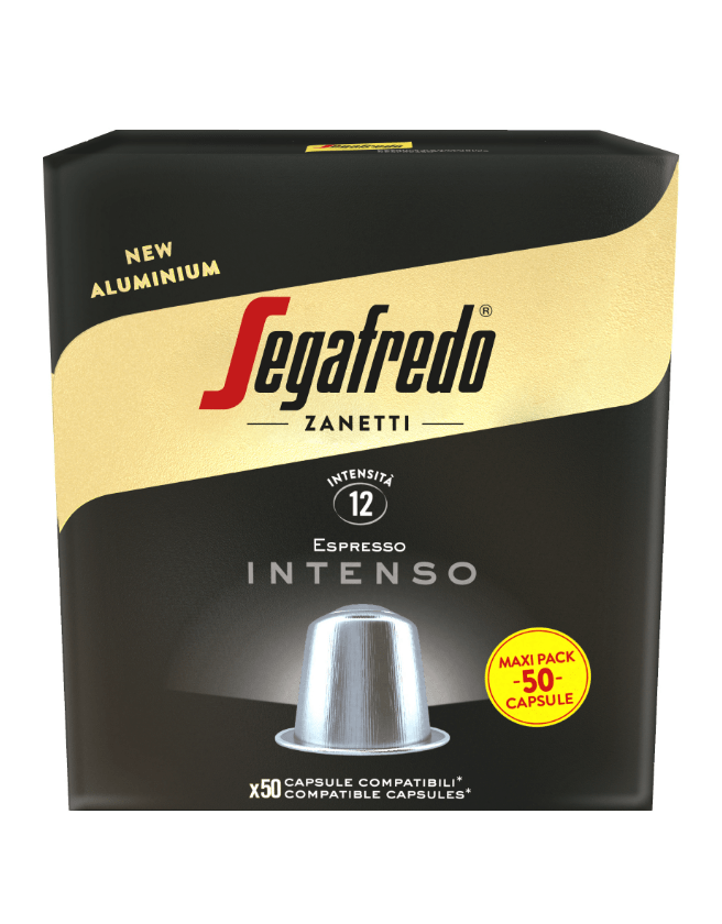 Segafredo Zanetti - Intenso Coffee Aluminum Capsule 50caps/box (Nespresso® Compatible)